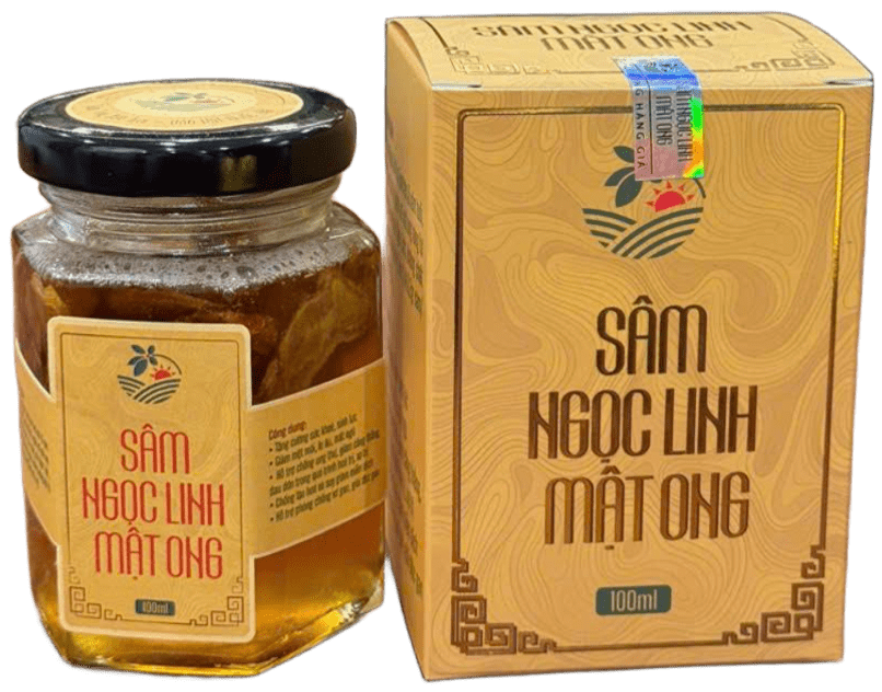 Sâm Ngọc Linh Ngâm Mật Ong